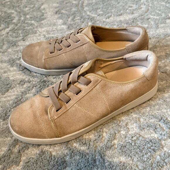 Vionic Jean 9 orthaheel suede slip on comfort cupsole sneaker 2899 - Picture 8 of 8